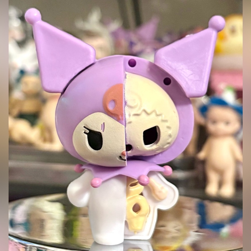Sanrio Kuromi Anatomy Skeleton Collectible Art Figure